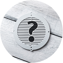 Akave, Kuinka usein ilmanvaihtokanavat tulee putsata, kysymysmerkki symboli