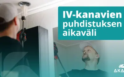 Ilma ei voi olla puhdasta, jos ilmanvaihtokanavat ovat likaisia