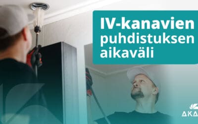 Ilma ei voi olla puhdasta, jos ilmanvaihtokanavat ovat likaisia